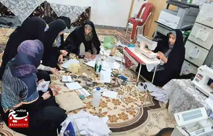 راه&zwnj;اندازی کارگاه&zwnj;های خانگی در روستاهای کرمانشاه با فعالیت بانوی جهادگر