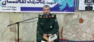 مراسم نهمین سالگرد شهادت شهید مدافع حرم &laquo;محمد طحان&raquo; در سمنان برگزار شد