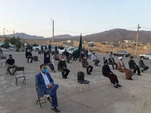 مراسم یادواره شهدای روستای نصرآباد