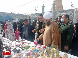 برپایی نمایشگاه اقتصاد مقاومتی کارآفرینان بسیج سازندگی در شوش دانیال