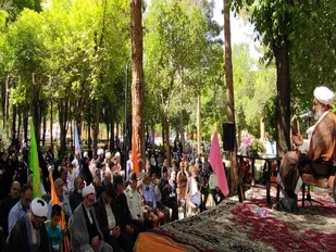 اجتماع بزرگ امام رضایی ها در دهاقان