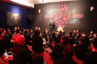 برگزاری مراسم سوگواری شهادت ابا عبدالله الحسین (ع) و یاران با وفایش در مصلای مهرشهر+تصاویر
