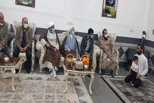 دیدار ودلجویی از خانواده شهیدان غلامعلی کفاش، مهدی کیخا، محمود شهریاری