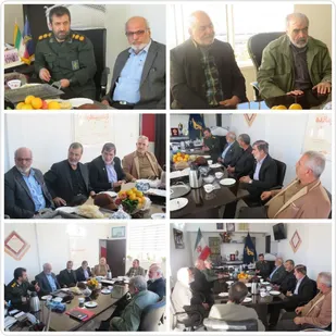نشست صمیمانه فرمانده سپاه پیشوا با اعضای یگان شهیدسلیمانی