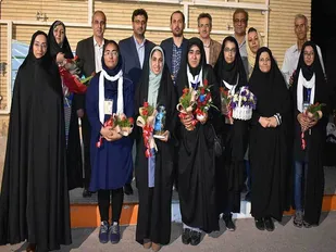 افتخار آفرینی دانش آموزان دختر شاهرود در مسابقات کشوری+عکس