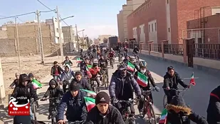 همایش دوچرخه&zwnj;سواری در محله امامشهر برگزار شد