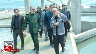 بازدید فرمانده سپاه کربلای مازندران از ۳ مجموعه اقتصادی استان
