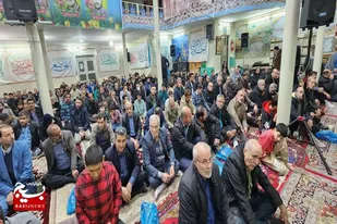 مراسم یادبود پنجمین سالگرد شهادت سردار سلیمانی در کبودراهنگ