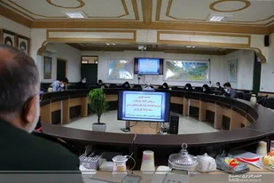 نشست خبری فرمانده سپاه کربلا با اصحاب رسانه