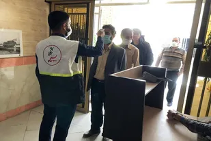 پوشش امدادی در یادواره شهدای کارگر