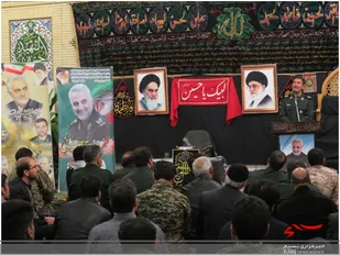 برنامه حفظ و انسجام رزمندگان گردان توپخانه لشکر 14 امام حسین (علیه السلام) برگزار شد