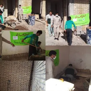 بازگشایی جاده عشایری و روستایی ومرمت۴منزل مسکونی به همت سپاه ناحیه دهلران