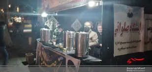 برپایی ایستگاه صلواتی حاج قاسم در شاهرود+عکس