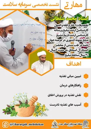 نشست&zwnj;های تخصصی سرمایه سلامت