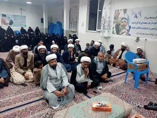 گردهمایی طلاب بسیجی خواهر و برادر شهداد به مناسبت هفته مبارک بسیج