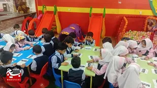 نوای همدلی بسیج با قلم و آواز کودکان ماهشهری