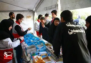ارایه یک&zwnj;هزار خدمت امدادی به زائران حسینی در خوزستان