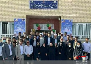 بهره برداری از دبستان و پیش دبستانی ۶کلاسه در تربت جام