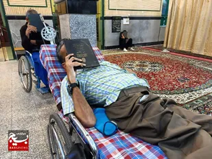 احیای متفاوت معلولین مرکز توانبخشی شهید فیاض مشهد+فیلم و تصاویر