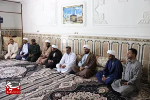 دیدار امام جمعه دلگان با خانواده شهید مدافع حرم مراد عبدالهی در هفته وحدت