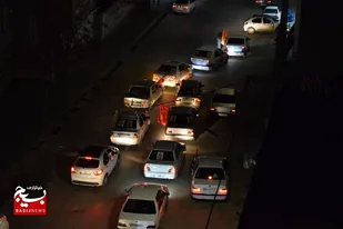 برگزاری کاروان خودرویی بسیجیان پایگاه شهدای علی&zwnj;آباد همدان