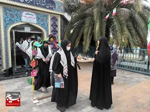 دانش آموزان سوادکوه شمالی زائر شهدا شدند