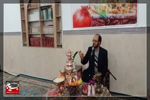مراسم یلدای آسمانی به همت بسیجیان در سرخه برگزار شد
