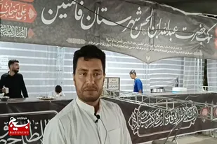 اسکان ۱۰ زائر یمنی در موکب حضرت عبدالله بن الحسن (ع) فامنین/ تقدیر از خدمات خادمان اربعین