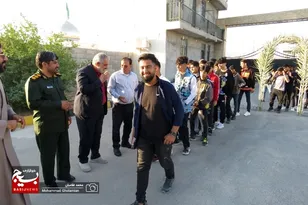 اعزام ۱۳۲ دانش‌آموز کنگانی به یادمان مناطق عملیاتی جنوب
