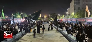 لبیک به ندای عاشورا؛ مشهد مقدس در حال و هوای محرم و عزاداری عاشقان اهل بیت (ع)