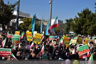 راهپیمایی ضد استکباری ۱۳ آبان در اراک(۱)