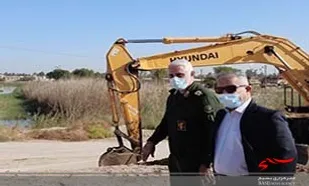 ساخت جاده ساحلی با تخریب دژ خاکی اروند برای تقویت گردشگری دفاع مقدس