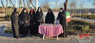 برپایی میز مهربانی و انجام فریضه امر به معروف