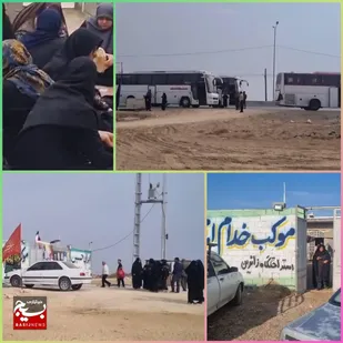 تداوم خدمت در موکب خدام زوار امام حسین (ع) هندیجان به زائران