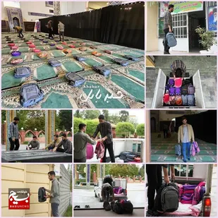 مهر همدلی با دانش آموزان بابلی