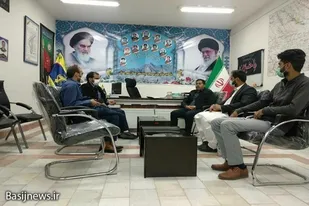 دیدار مدیر شبکه بهداشت و درمان با فرمانده سپاه مهرستان