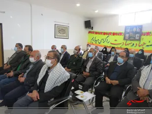 دیدار صمیمانه پیشکسوتان عرصه جهاد و شهادت با امام جمعه شهرستان تفت