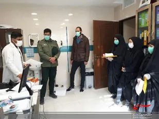 ارزیابی و نظارت شبکه بهداشت و ناحیه بویین میاندشت از تیم های غربالگری طرح حافظان سلامت
