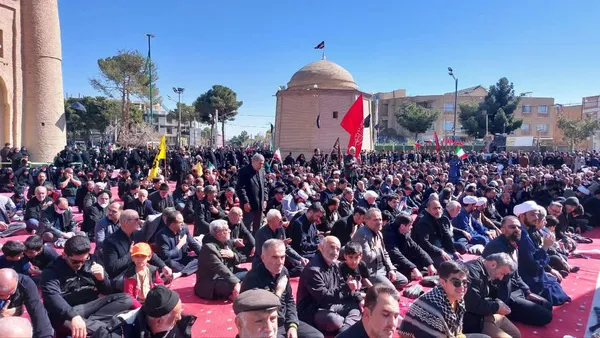 خروش عزاداران ولایتمدار دامغان