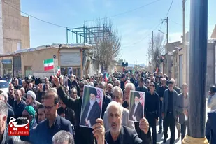 موج خروش و راهپیمایی مردم شهر دمق با ندای &laquo;ما منتقم خون شهید امت هستیم&raquo;