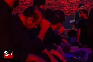 عزاداری شب هشتم ماه محرم در هیأت رزمندگان ثارالله همدان