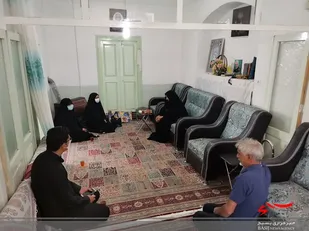 دیدار مسئولین بسیج دانشجویی با تعدادی از خانواده های شهدای دانشجو خراسان&zwnj;جنوبی