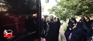 اعزام ۲۰۰ بسیجی ازنا به اردوی راهیان نور غرب و یادمان حماسه مرصاد