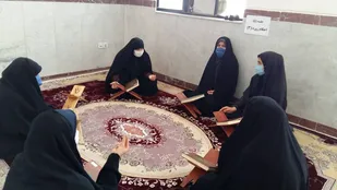 برگزاری کلاس قرآن در حوزه خواهران سپاه شهرستان قصرشیرین