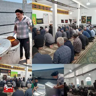 سوگواری ۲۸ صفر و اطعام کریمانه در روستاهای دم&zwnj;آفتاب و برآفتاب شهرستان باغملک برگزار شد