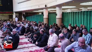 مراسم چهلمین روز شهادت پاسدار سجاد ادیبی در کرج برگزار شد