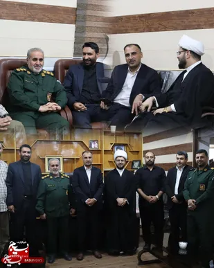 عدالت و اقتدار در سایه وحدت؛ دیدار حماسی فرماندهان بسیج دشت آزادگان با مسئولان قضائی شهرستان