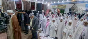 برگزاری مراسم جشن برای ۷۰۰ دختر روزه اولی نیشابوری
