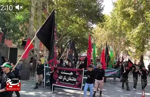 نیروی  های  مسلح  لرستان در سوگ رحلت پیامبر اکرم(ص) و شهادت امام حسن مجتبی(ع)+ فیلم