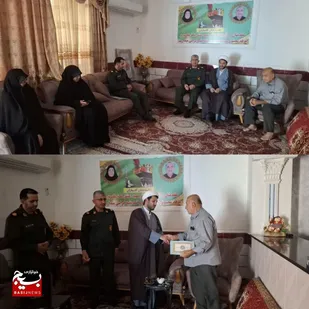 دیدار با خانواده معظم شهدا در هفتکل برگزار شد
